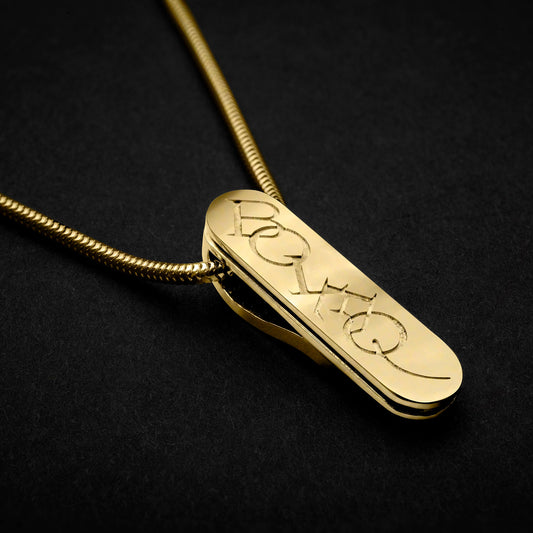 Goldene Namenskette