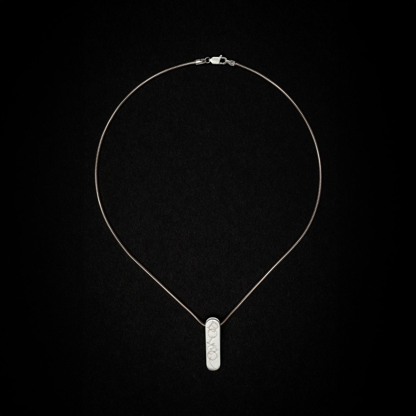 Collar Nome Plata