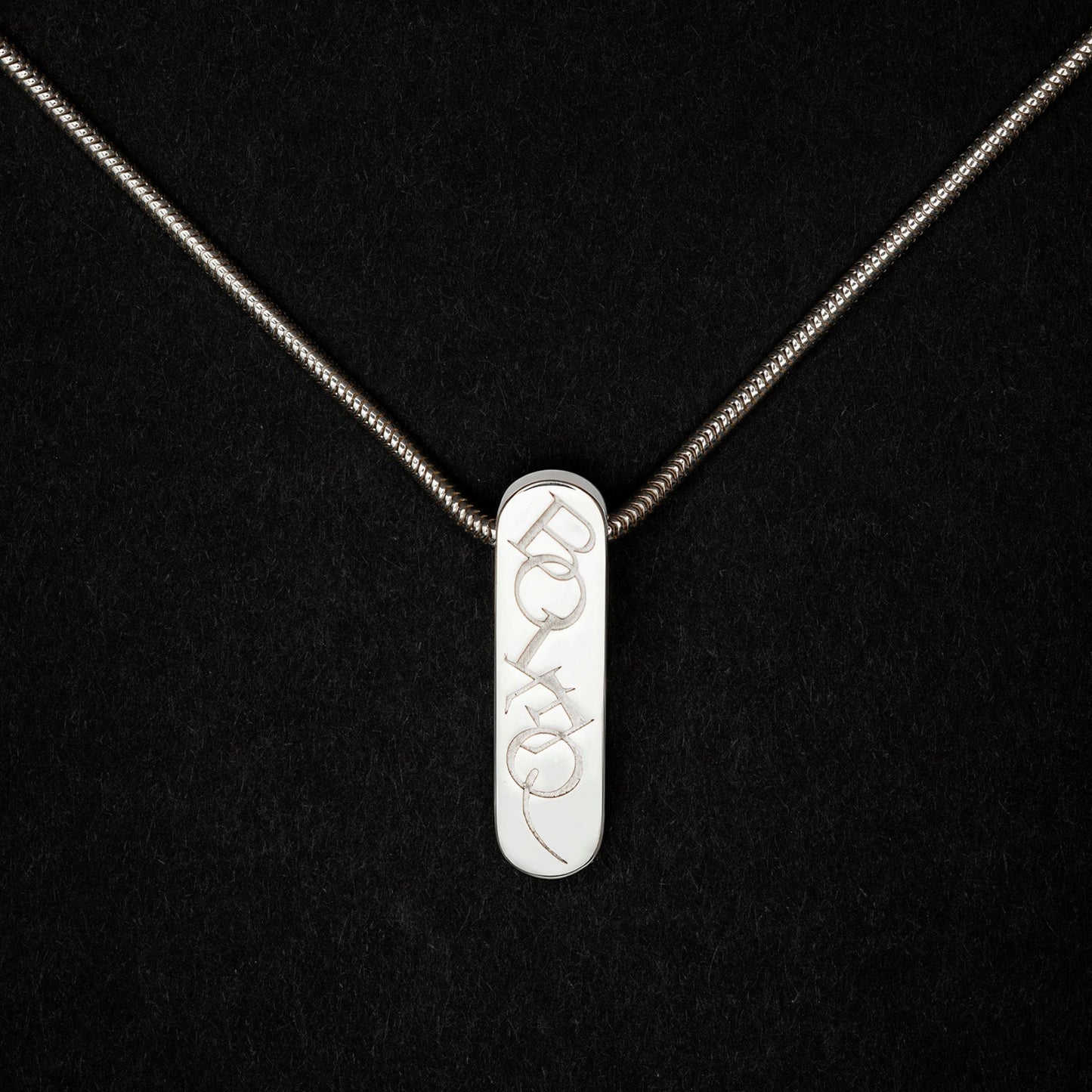 Collar Nome Plata
